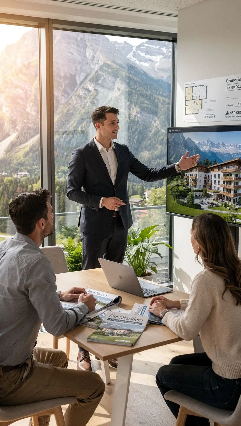 Einladende EinzelhandelsflГ¤chen in einer belebten EinkaufsstraГџe in Salzburg.