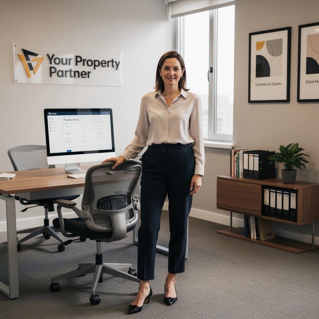 Kreativ gestalteter Verkaufsraum für ein Start-up in einem belebten Einkaufszentrum.